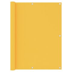 Balcony Screen Yellow 120x400 cm Oxford Fabric
