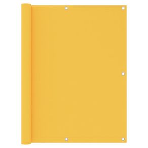 Balcony Screen Yellow 120x400 cm Oxford Fabric