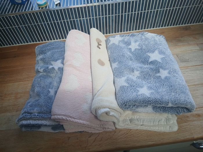 4 baby blankets