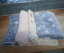 4 baby blankets