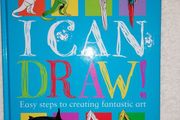 Children's Hardback Book "I Can Draw" Chris Scollen