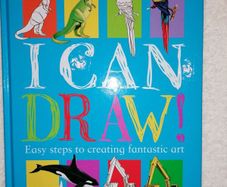 Children's Hardback Book "I Can Draw" Chris Scollen