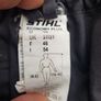 Stihl Chainsaw Trousers Used Image 3