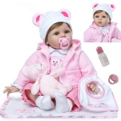 Reborn Dolls 22 inch 55cm Realistic Baby Dolls Soft Silicone vinyl that Looks Real Reborn Baby Dolls Girls Real life Newborn Baby Toys (FREE POSTAGE)