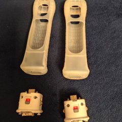 Wii motion plus adapter+ rubber sleeve