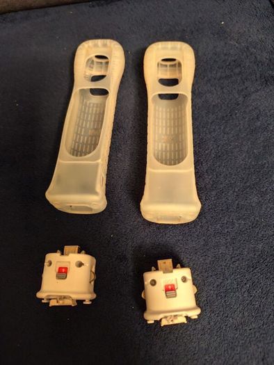 Wii motion plus adapter+ rubber sleeve