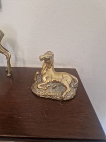 brass horse