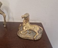 brass horse