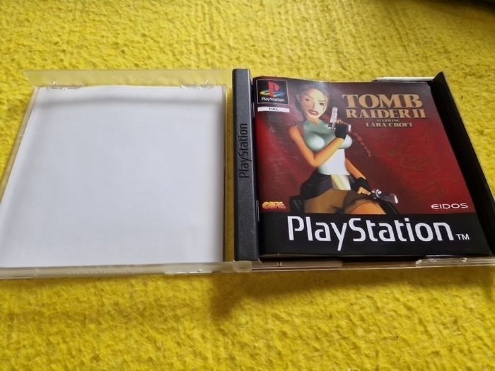 Tomb Raider II 2 PlayStation1 Ps1 PlayStation2 Ps2 games Original