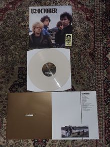 U2: October cream vinyl