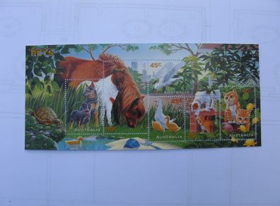 Australia Stamps PETS 1996