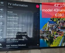 Tv 43" Lg