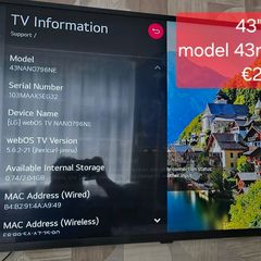 Tv 43" Lg
