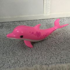 Barbie under water dolphin