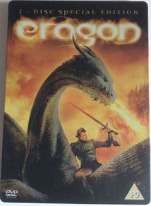 Eragon [2006] Ed Speleers, Jeremy Irons, Sienna Guillory, Robert Carlyle, Djimon Hounsou, John Malkovich & Rachel Weisz [Movie 2DVD STEELBOOK]