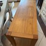 oak console table Image 2