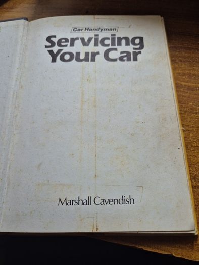 Vintage 1985 Servicing your car DIY Guide to Routine Maintenance
