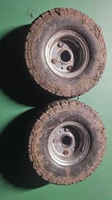 Wheels for hand truck