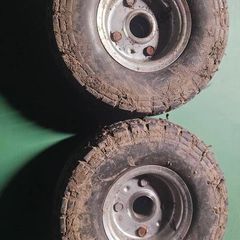 Wheels for hand truck