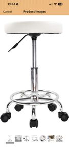 white stool