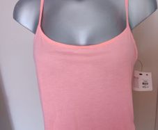 BNWT Atmosphere neon pink crop top size UK12 EU40 Postage included