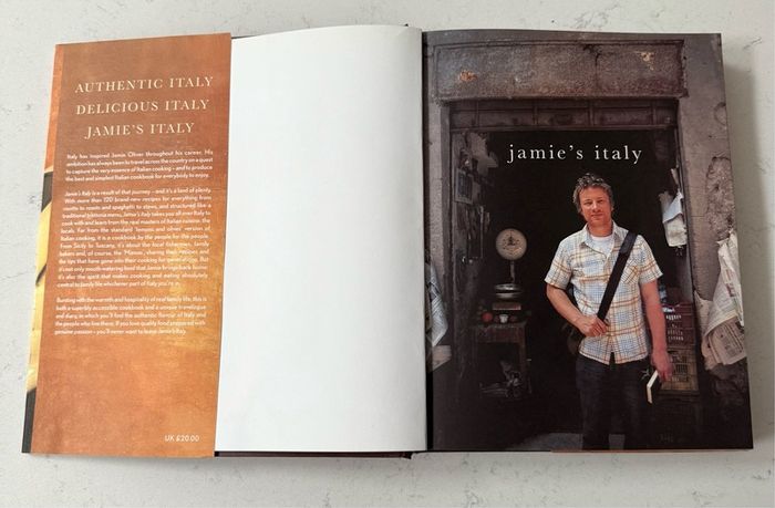 Jamie Oliver cookbook: Jamie's Italy