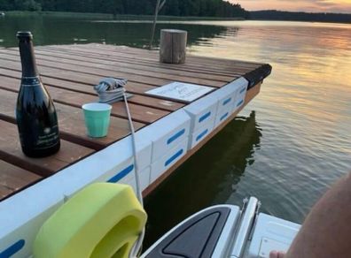 Dock bumper marina