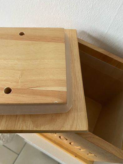 Timber Biscuit Box