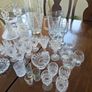 Large Job Lot - Various Crystal and Glass - Glasses, Decanters, Vases Image 4