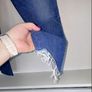 Mid Indigo Jeans with Side Strip from Mint Velvet. UK 16R / EU 44 Image 7