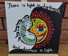 Sun/Moon Painting