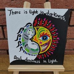 Sun/Moon Painting