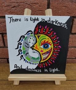 Sun/Moon Painting