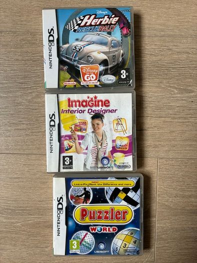 x9 DS games: kids' titles and puzzlers