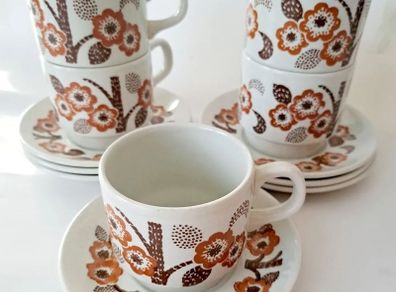 Cup saucers from Biltons
