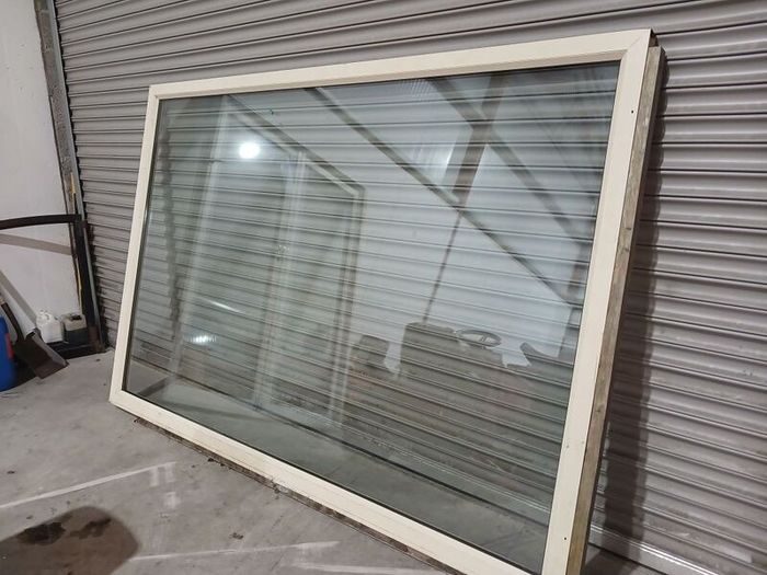 large panoramic window