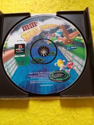 M & M s she'll shocked PlayStation1 Ps1 PlayStation 2 ps2 games Original