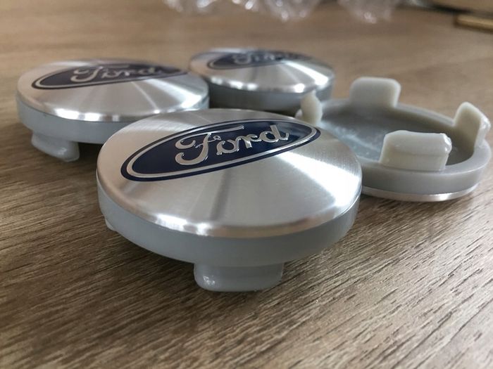 4 x Ford  Alloy Wheel Centre Caps 54mm