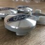 4x FORD Silver  54mm alloy wheel centre caps 6M21-1003 Image 3