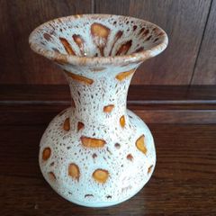 Mid Century Fosters England Honeycomb 6 inch vase