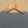 ROOTS stripped lana merino wool mens jumper size M Image 2