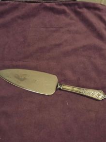 Newbridge Cutlery Cake Server "Celtic" Pattern