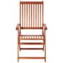 Folding Garden Chairs 6 pcs Solid Acacia Wood Image 3