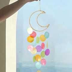 Moon Shell Wind Chime Dream Catcher