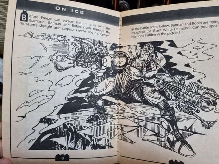 Batman & Robin activity book