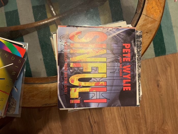 Pete Wylie & The Farm 7" - Sinful