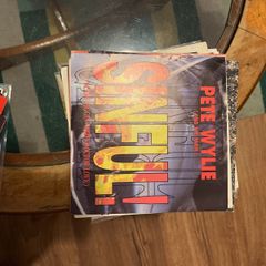 Pete Wylie & The Farm 7" - Sinful