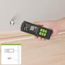 Tadeto TE0022 Moisture Meter 20-40 mm Analysis Depth with Colour LCD Alarm Function Hold Function with Storage Bag Image 7