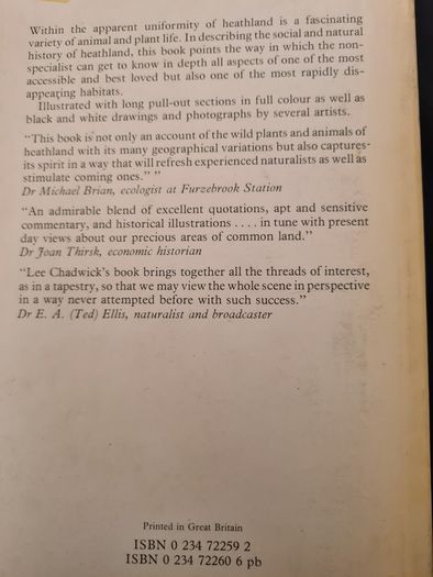 In Search Of Heathland By  Lee Chadwick.