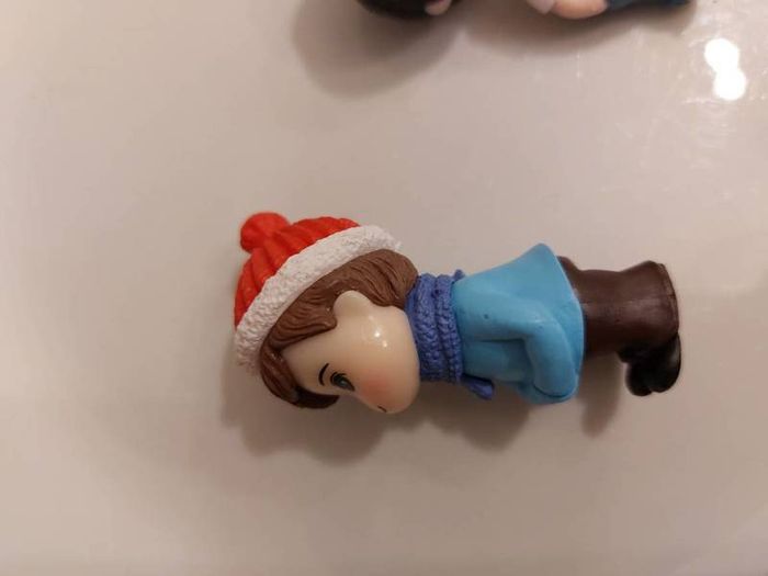 Mini Boys Statue Cake Decorations